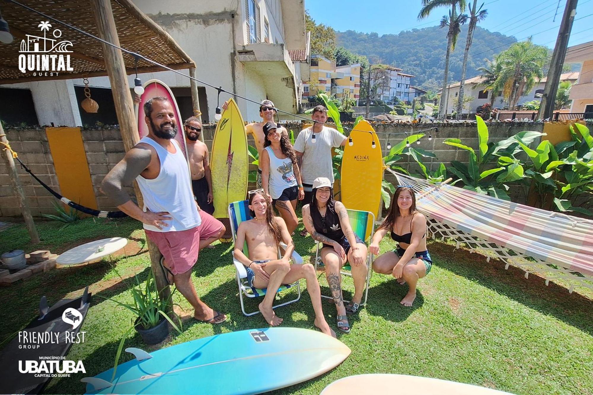 Hostel Quintal Guest Ubatuba - Pg Ngoại thất bức ảnh