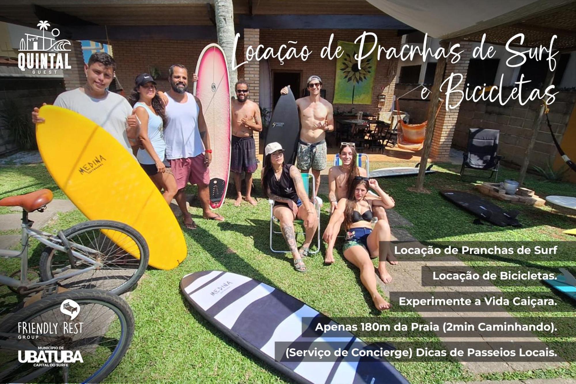 Hostel Quintal Guest Ubatuba - Pg Ngoại thất bức ảnh