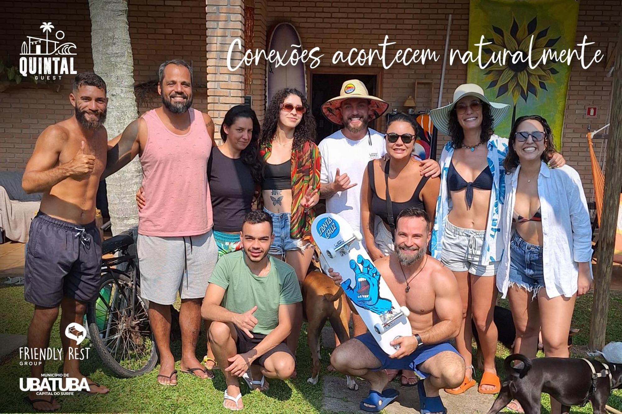 Hostel Quintal Guest Ubatuba - Pg Ngoại thất bức ảnh