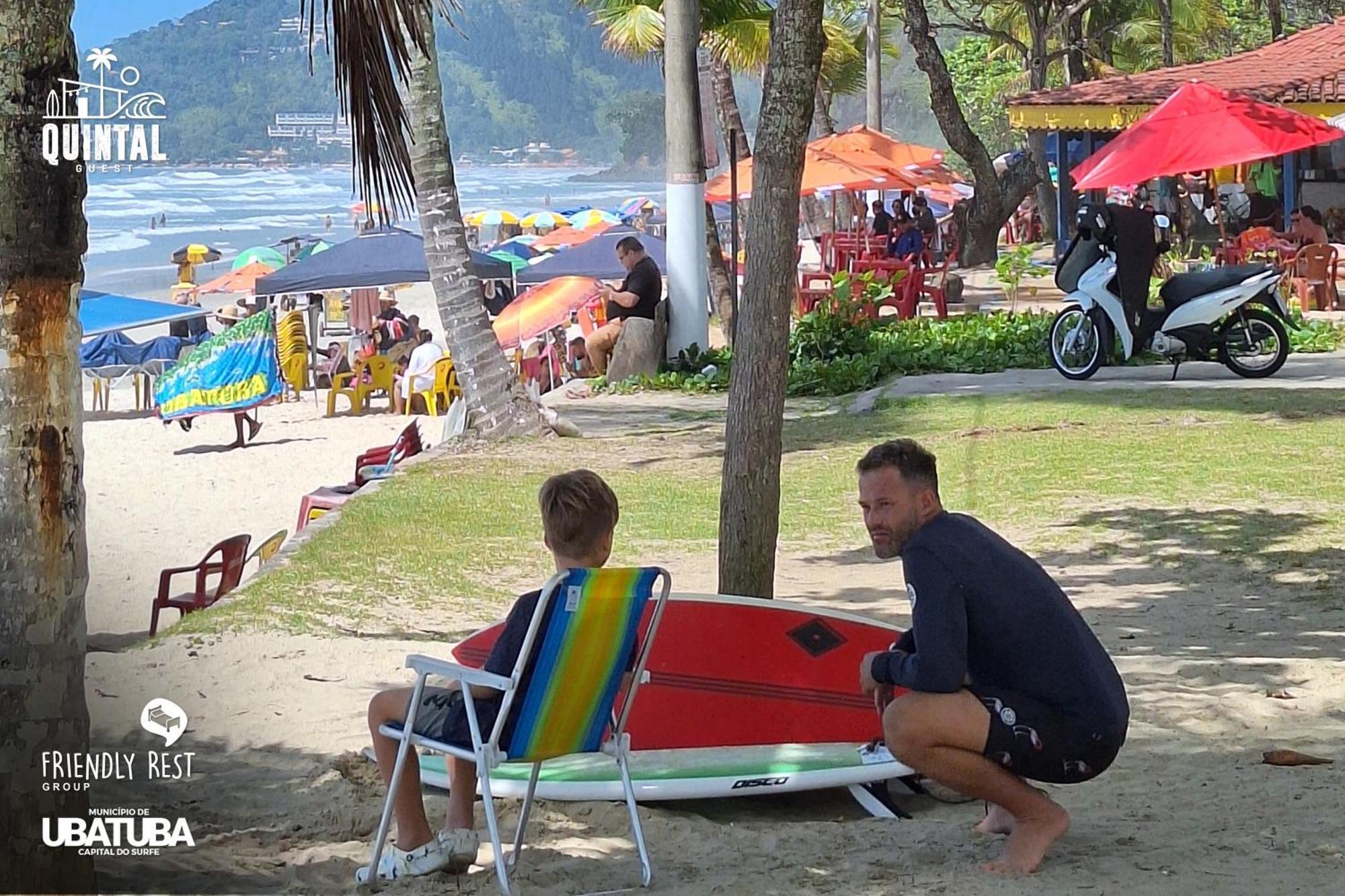 Hostel Quintal Guest Ubatuba - Pg Ngoại thất bức ảnh